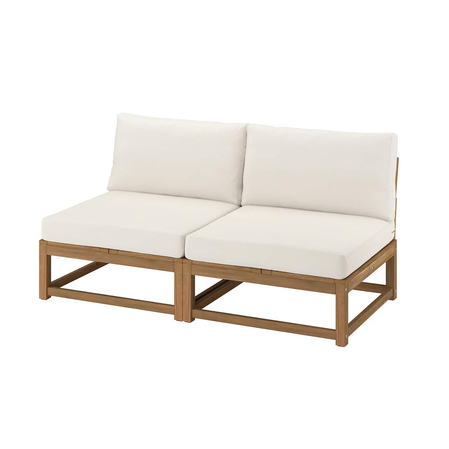 ホワイト 1人掛けソファ 木製フレーム IKEA NÄMMARÖ ネッマロー IKEA'S New NÄMMARÖ Loveseat Is Perfect for Small Spaces